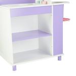 Olivia's Little World - Little Princess Baby Doll Changing Station, Baby Care Activity Center, Role Play Nursery Center with Storage for Dolls Accessories - White by Teamson Design Corp - DROP SHIP