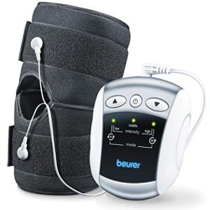 Beurer EM34 2-in-1 Knee & Elbow TENS Unit, Electric Massager with Brace for Pain Relief | 25 Modes | Good for Professionals | Universal Cuff Size, Men & Women | Stabilizing Muscle Strength Stimulator by Beurer North America LP