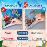 iHaHa 40''X40'' Baby Tummy Time Water Play Mat, Infant Baby Water Mat Toys for 0 3 6 9 12 Months Newborn Infant Toddler Boy Girl by iHaHa