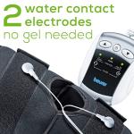 Beurer EM34 2-in-1 Knee & Elbow TENS Unit, Electric Massager with Brace for Pain Relief | 25 Modes | Good for Professionals | Universal Cuff Size, Men & Women | Stabilizing Muscle Strength Stimulator by Beurer North America LP