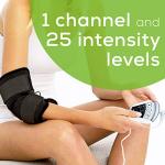 Beurer EM34 2-in-1 Knee & Elbow TENS Unit, Electric Massager with Brace for Pain Relief | 25 Modes | Good for Professionals | Universal Cuff Size, Men & Women | Stabilizing Muscle Strength Stimulator by Beurer North America LP