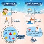 iHaHa 40''X40'' Baby Tummy Time Water Play Mat, Infant Baby Water Mat Toys for 0 3 6 9 12 Months Newborn Infant Toddler Boy Girl by iHaHa