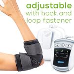 Beurer EM34 2-in-1 Knee & Elbow TENS Unit, Electric Massager with Brace for Pain Relief | 25 Modes | Good for Professionals | Universal Cuff Size, Men & Women | Stabilizing Muscle Strength Stimulator by Beurer North America LP