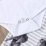 3Pcs Newborn Baby Boy Girl Elephant Outfits Long Sleeve Little Peanut Romper Bodysuit+Leggings Pants+Hat Fall Winter Clothes (3Pcs Elephant Set, 6-12 Months) from 