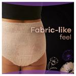 Always Discreet Boutique High-Rise Incontinence Underwear Size S/M Maximum Rosy, 12 Count Peach by Always