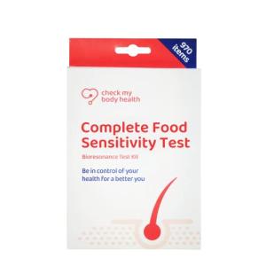 Check My Body Health Food Sensitivity Test Complete Sensitivity Bioresonance Test Tests 970 Sensitivities Health Food Allergy Test Kit Quick and Easy to Use Includes Food Diary Home Test Kit from Check My Body Health