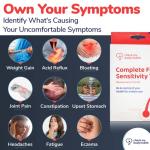 Check My Body Health Food Sensitivity Test Complete Sensitivity Bioresonance Test Tests 970 Sensitivities Health Food Allergy Test Kit Quick and Easy to Use Includes Food Diary Home Test Kit from Check My Body Health