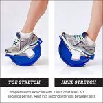 Powerstep UltraFlexx Foot Rocker- Calf Stretcher for Plantar Fasciitis, Achillis Tendonitis, Calf and Foot Pain, Shin Splints- Increases Flexibility and Strength in Foot and Lower Leg- Non-Skid Bottom from Powerstep Insoles