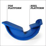 Powerstep UltraFlexx Foot Rocker- Calf Stretcher for Plantar Fasciitis, Achillis Tendonitis, Calf and Foot Pain, Shin Splints- Increases Flexibility and Strength in Foot and Lower Leg- Non-Skid Bottom from Powerstep Insoles