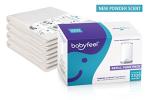 Babyfeel Diaper Pail Refills Compatible with Dekor Plus Diaper Pails | 4 Pack | Exclusive 30% Extra Thickness | Powerful Odor Elimination | Fresh Powder Scent | Holds up to 2320 Diapers from Babyfeel