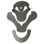 Replacement Pads for Aspen Vista TX Cervical Collar Neck Brace, Hypoallergenic, One-Size by Aspen Medical Products
