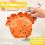 Chuchik Bubble Bath Maker for The Bathtub. Blows Bubbles and Plays 24 Childrenâs Songs â Baby, Toddler Kids Bath Toys Makes Great Gifts for Toddlers â Sing-Along Bath Bubble Machine (Bright-Orange) from Chuchik Toys