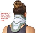 Replacement Pads for Aspen Vista TX Cervical Collar Neck Brace, Hypoallergenic, One-Size by Aspen Medical Products