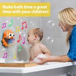 Chuchik Bubble Bath Maker for The Bathtub. Blows Bubbles and Plays 24 Childrenâs Songs â Baby, Toddler Kids Bath Toys Makes Great Gifts for Toddlers â Sing-Along Bath Bubble Machine (Bright-Orange) from Chuchik Toys