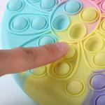 Mirenlife Pop Purse Fidget Toy for Girls, Pop Shoulder Bag, Silicone Fidget Purse Fidget Sensory Toys, Popper Stress Relief Crossbody Handbag, , School Supplies for Kids Women from Mirenlife