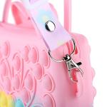 Mirenlife Pop Purse Fidget Toy for Girls, Pop Shoulder Bag, Silicone Fidget Purse Fidget Sensory Toys, Popper Stress Relief Crossbody Handbag, , School Supplies for Kids Women from Mirenlife