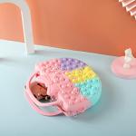 Mirenlife Pop Purse Fidget Toy for Girls, Pop Shoulder Bag, Silicone Fidget Purse Fidget Sensory Toys, Popper Stress Relief Crossbody Handbag, , School Supplies for Kids Women from Mirenlife