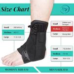 New Update Ankle Brace for Women & Men, Lace Up Ankle Braces with Stabilizers, Perfect Fit of Ankle Stabilizer Brace for Sprains, Ankle Wrap Support for Ankle Injury Recovery, Prevent Re-Injury (M) from Jiaxing Fopu Sports Co., Ltd.
