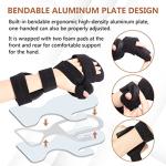 Scurnhau Resting Hand Brace, Soft Stroke Hand Splint Night Support for Men and Women, Hand Rest For Arthritis, Tendonitis, Carpel Tunnel Syndrome, Metacarpal Breaks, Flexion Contractures by Scurnhau