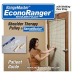 RangeMaster Econo Ranger Shoulder Pulley â Physical Therapy Exercises â Aids in Recovery and Rehabilitation â Increases Mobility â Wooden Handles for Comfort â Web Strap Door Attachment by RangerMaster