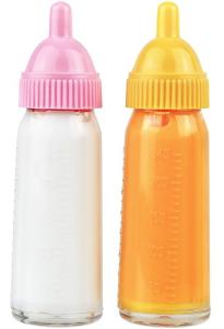 Click N' Play Magic Disappearing Baby Bottle Toy Set, Play Baby Bottles with Disappearing Milk & Juice, Baby Doll Accessories Toys for Kids & Toddlers, Great Gift for Little Girls Ages 2-4 by Click N' Play