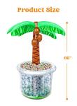 JOYIN 60" Inflatable Palm Tree Cooler, Beach Theme Party Decor, Party Supplies for Pool Party and Beach Party from Joyin Inc