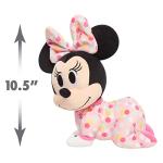 Just Play Disney Baby Musical Crawling Pals Plush, Minnie Mouse, Interactive Crawling Plush, Stuffed Animal from Just Play