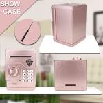 TOPBRY Piggy Bank for Kids ,Electronic Password Piggy Bank Kids Safe Bank Mini ATM Piggy Bank Toy for 3-14 Year Old Boys and Girls (Pink) by TOPBRY