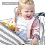 Nursing Cover Breastfeeding Scarf - Baby Car Seat Covers, Infant Stroller Cover, Carseat Canopy for Girls and Boys by Yoofoss (Grey Stripe) from YOOFOSS