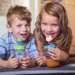 24Pcs Toy Inspired Story Birthday Party Supplies Reusable Drinking Straws,8 Designs Toy Themed Story Party Favors with 2 Cleaning Brush from NITELUO