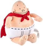 MerryMakers Captain Underpants Soft Superhero Toy, 10-Inch, from The bestselling Comic Book Series by Dav Pilkey, Red by MerryMakers