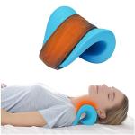 Heated Neck and Shoulder Relaxer - HONGJING Cervical Traction Device with Heating Pad for TMJ Pain Relief, Spine Alignment from HONGJING