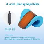 Heated Neck and Shoulder Relaxer - HONGJING Cervical Traction Device with Heating Pad for TMJ Pain Relief, Spine Alignment from HONGJING