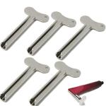 WarmShine 5 Pack Metal Tube Toothpaste Squeezer Key Tube Squeezer Wringer Roller for Hair Color Dye Hand Cream Cosmetics Paint Tube from Winter Sunshine