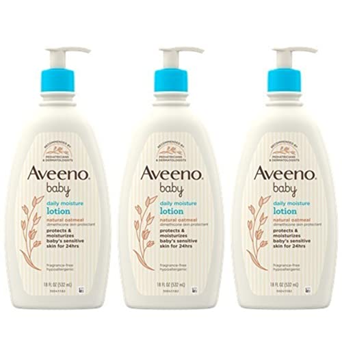 Aveeno Baby Daily Moisture Lotion for Delicate Skin with Natural Colloidal Oatmeal from Johnson&JohnsonConsumerProducts