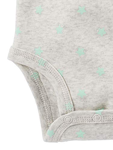 Simple Joys by Carter's Baby 6-Piece Neutral Bodysuits (Short and Long Sleeve) and Pants Set, Gray Lamb, Preemie by Carter's Simple Joys -Private Label -Vendor Flex CRI