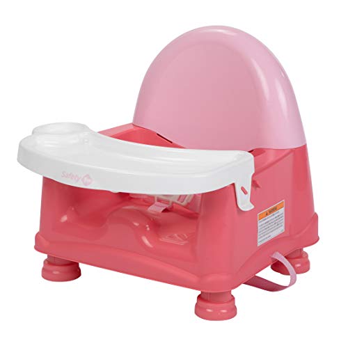 Safety 1st Easy Care Swing Tray Feeding Booster, Coral Crush, One Size by Dorel Juvenile Group-CA
