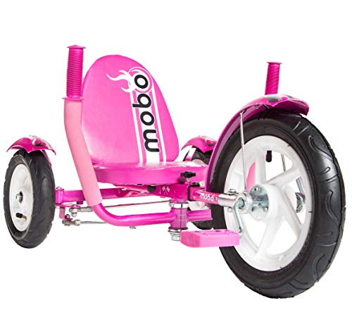 Mobo Mity Sport Safe Tricycle. Toddler Big Wheel Ride On Trike. Pedal Car, Pink from Mobo Cruiser