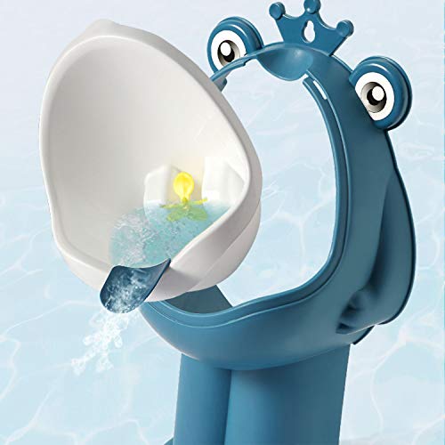 Hallo Potty Training Urinal Boy Urinal Kids Toddler Pee Trainer Bathroom Funny Baby Training Pottiesï¼DEEP Blueï¼ by HL