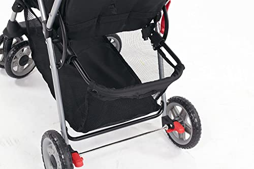 Kolcraft Cloud Plus Lightweight Easy Fold Compact Travel Baby Stroller, Slate Grey by Kolcraft