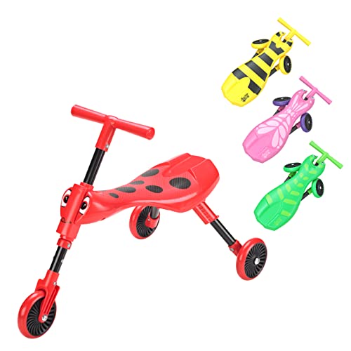 Scuttlebug Ride On - Walking Tricycle with a Foldable Design - Red from National Sporting Goods