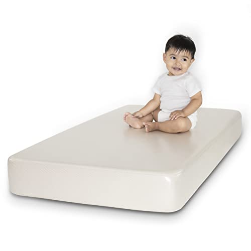 Eco Classica III 2-Stage Baby & Toddler Mattress by Colgate Mattress | Organic Waterproof Cotton Cover | Hypoallergenic | Eco-Friendly Foam | GREENGUARD Gold Certified from Colgate