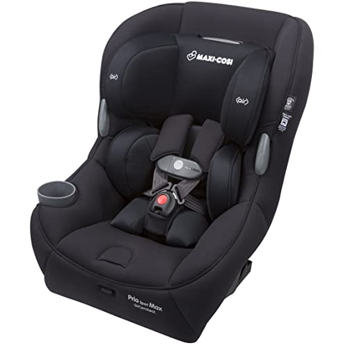 Maxi-Cosi Pria Sport Max Convertible Car Seat, Extended Weight Range Keeps Children Safely harnessed Longer: 5-40 pounds Rear Facing and 22-65 pounds Forward-Facing, Night Black by Dorel Juvenile Group