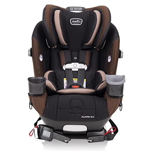 Evenflo All4One DLX 4-In-1 Convertible Car Seat (Belmont Brown) from Evenflo
