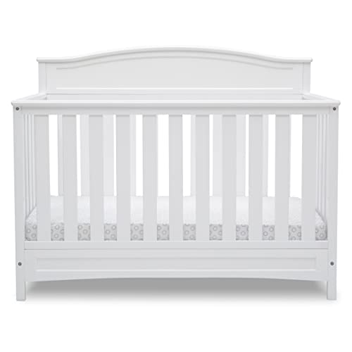Delta Children Emery 4-in-1 Convertible Baby Crib, White by Delta Children