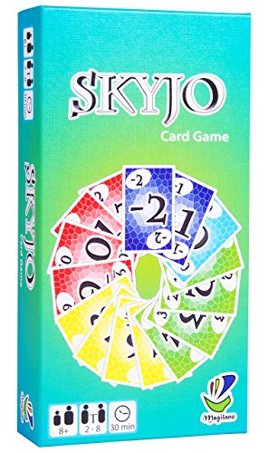 SKYJO by Magilano - The entertaining card game for kids and adults. The ideal game for fun, entertaining and exciting hours of play with friends and family. by Magilano