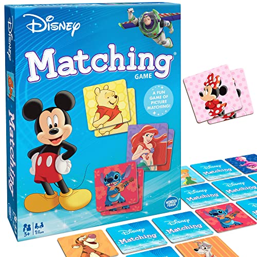 Wonder Forge Disney Classic Characters Matching Game for Boys & Girls Age 3 to 5 - A Fun & Fast Disney Memory Game by The Wonder Forge