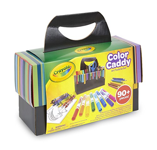 Crayola Color Caddy, Art Set Craft Supplies, Gift for Kids from Binney & Smith