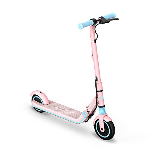Segway Ninebot eKickScooter ZING E8 Kids Electric Kick Scooter for Boys and Girls, Lightweight and Foldable, New Cruise Mode, Pink, Medium by Segway-Ninebot