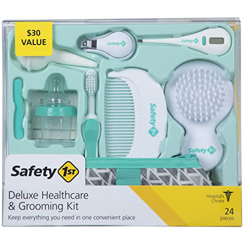 Safety 1st Deluxe Healthcare & Grooming Kit, Pyramids Aqua, Pyramids Aqua, One Size from Dorel Juvenile Group-CA